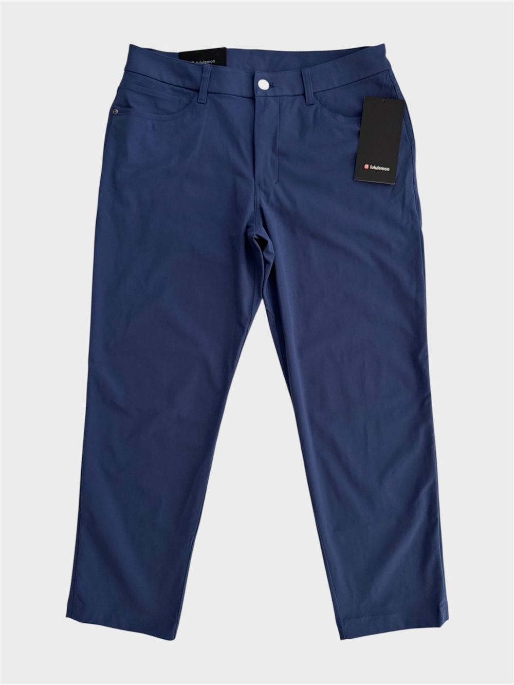 Lululemon ABC Classic Fit 5 Pocket Pant 28” Warpstreme Gatsby Blue Size 31 NWT